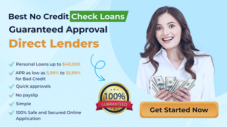 Best 5 No Credit Check Loans Guaranteed Approval from Personal Bad Credit  Direct Lenders Same Day